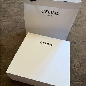 Celine White Box and Bag Set